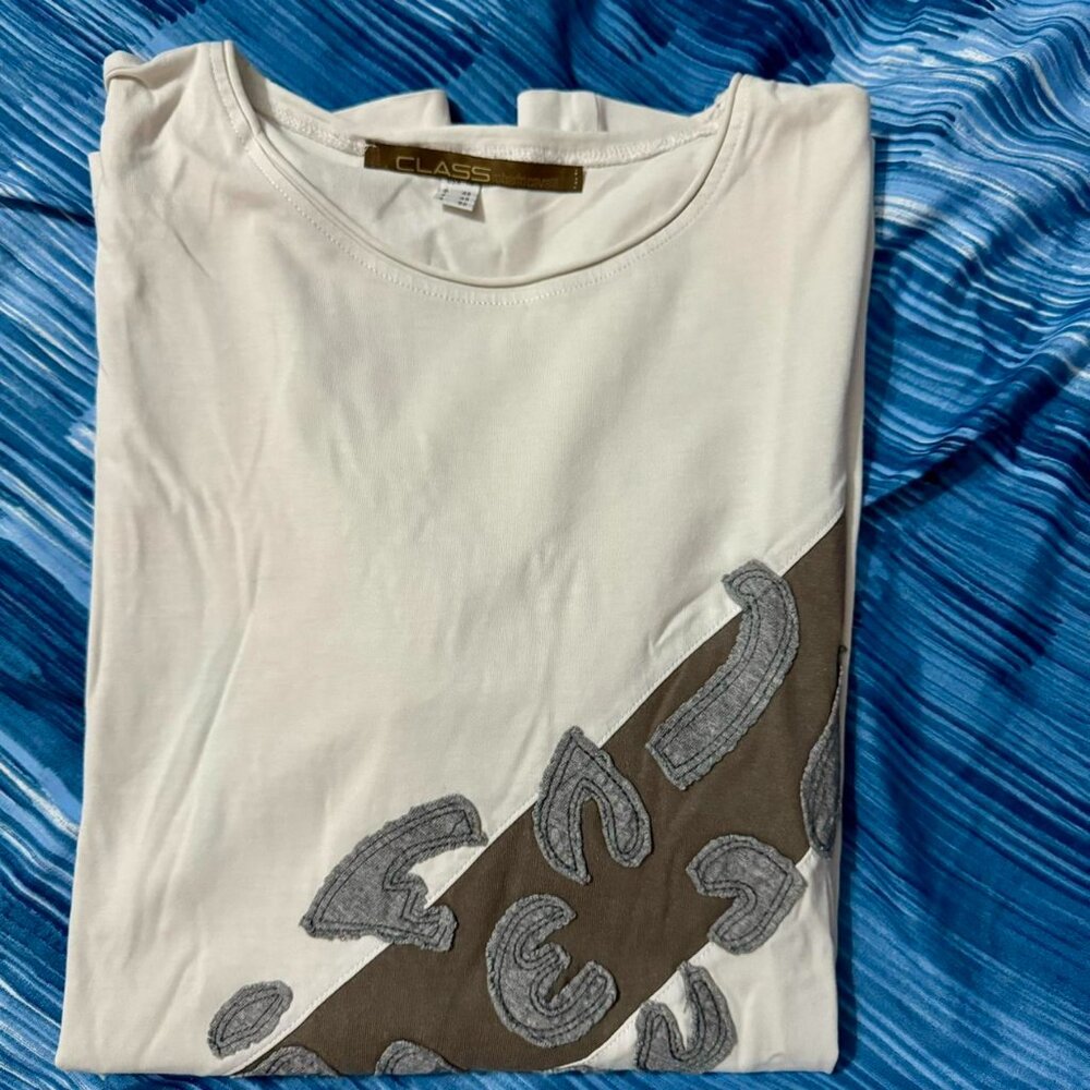 Roberto Cavalli Men's White T-shirt